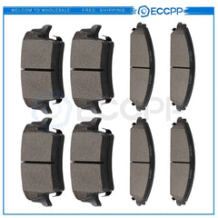 Front and Rear Brake Ceramic Pads For 2005 2006 -2017 Chrysler 300 Performance