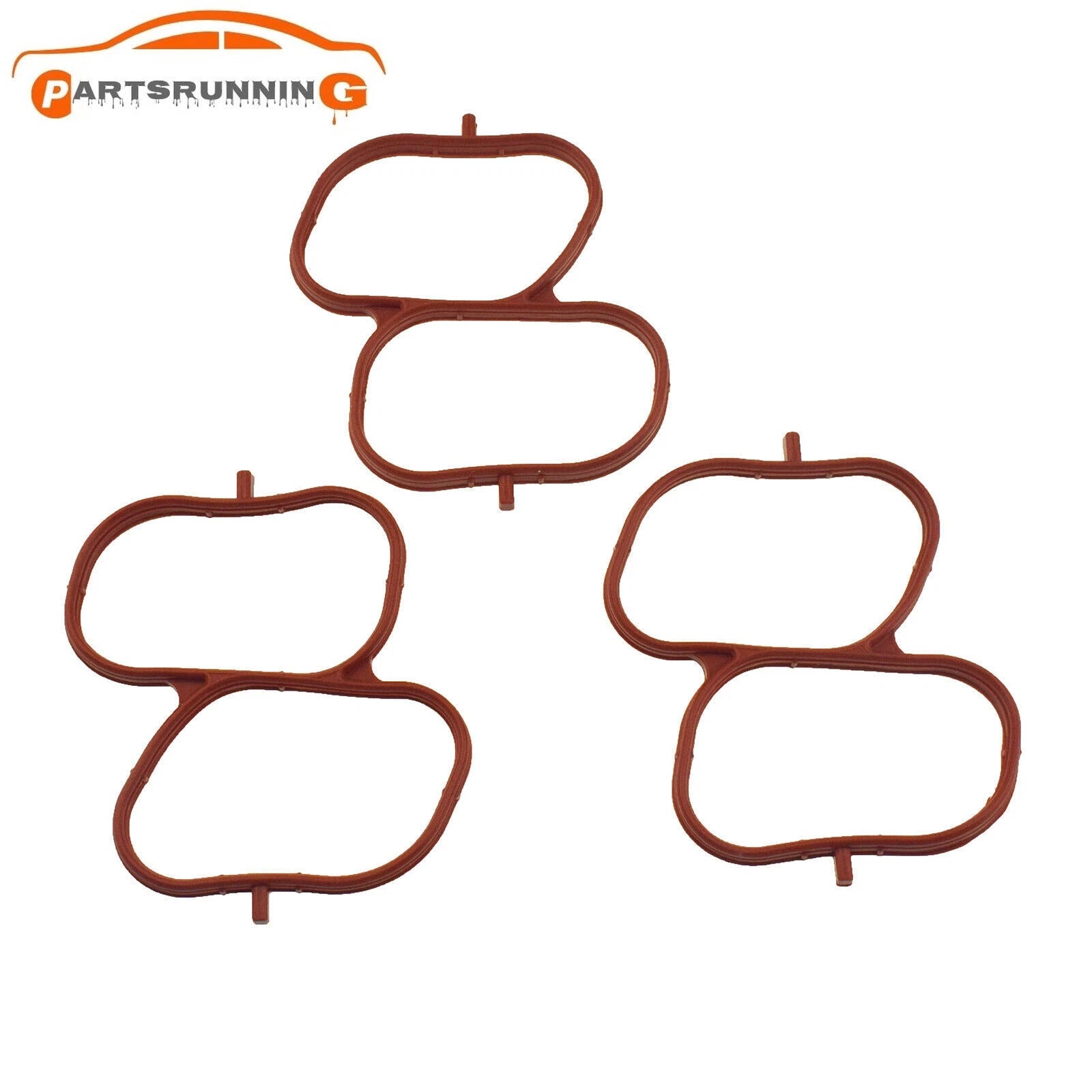 3PCS Intake Manifold Plenum Gasket for Toyota LEXUS 2007-2017 ES350 17176-0P021 6B93BC-57
