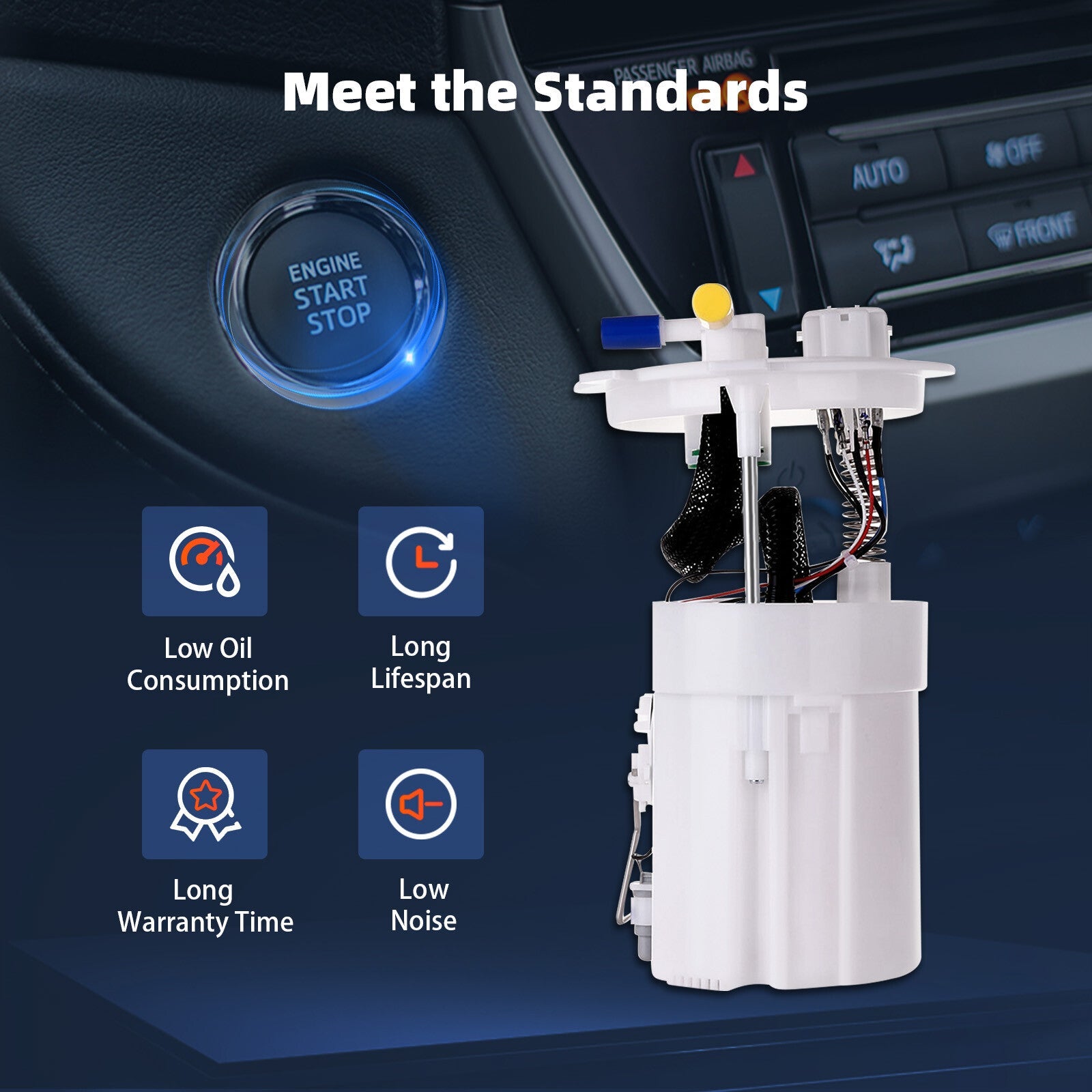 For Nissan Altima 2007 2008 2009-2014 E8755M Electric Fuel Pump Module Assembly 6B93BC-57