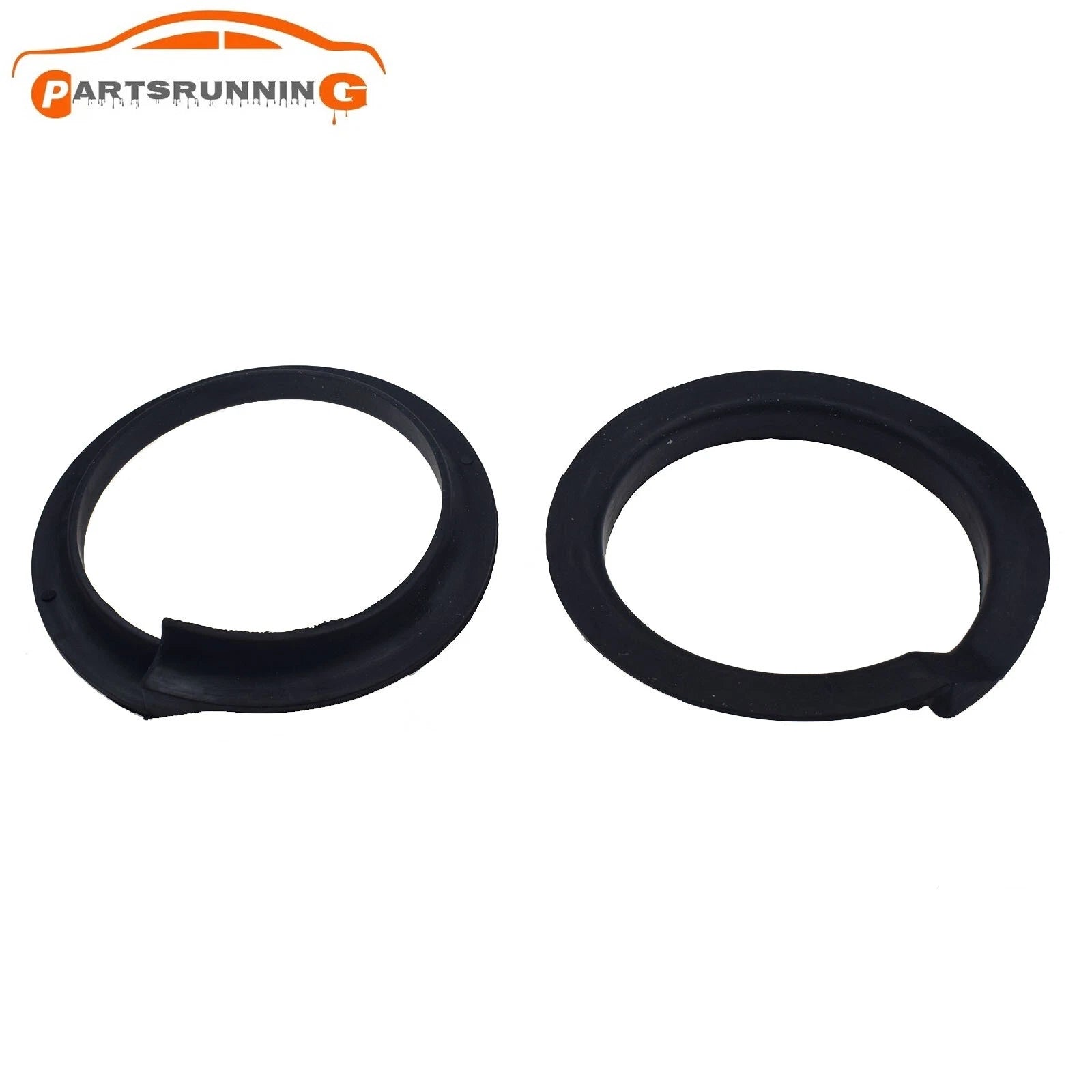 2PCS Coil Spring Pad Front Upper For BMW E39 E46 E60 325Xi 31331091867 6B93BC-57