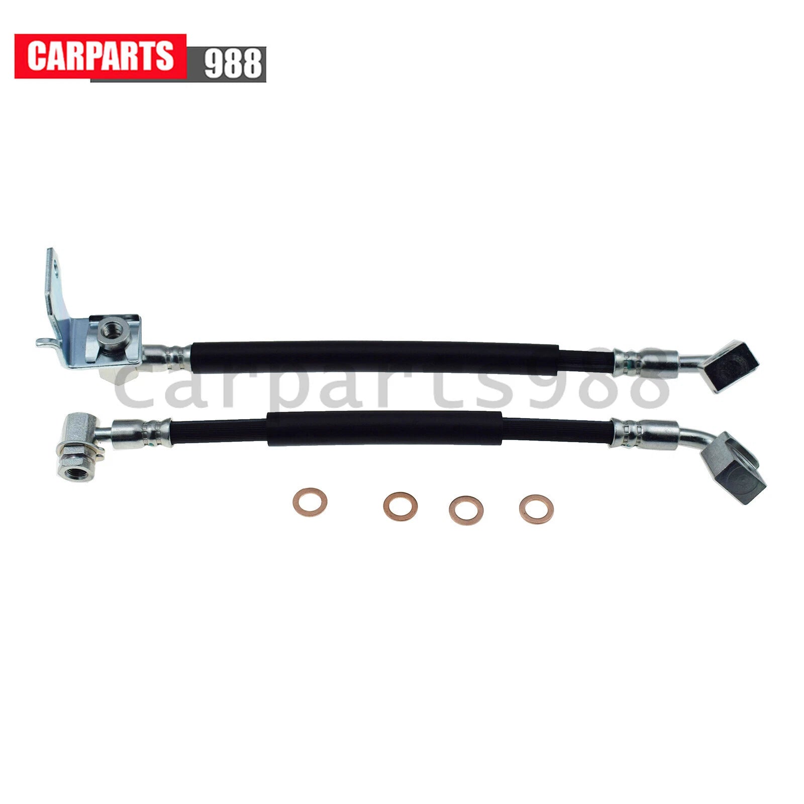 2Pcs Front LH & RH Brake Hydraulic Hose for Ford Explorer Ranger Mazda 8L5Z2078L 6B93BC-57