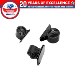 Engine Motor & Trans Mount Set Compatible for 1994 Eagle Summit 1.5L Compatible 6B93BC-57