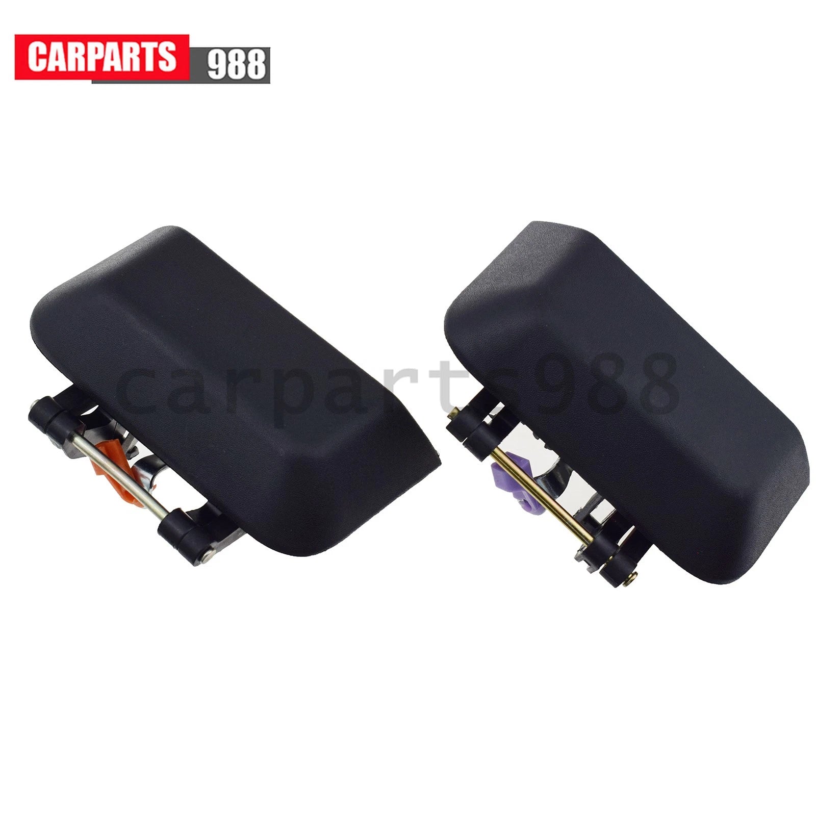 Rear Left Right Black Exterior Door Handle For 2007-2016 Jeep Compass 5115827AE 6B93BC-57