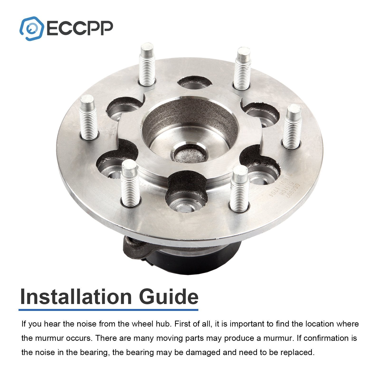 1Pc Wheel Hub Bearing Front Left RWD For Chevy Colorado GMC Canyon Z71 Off-Road 6B93BC-57