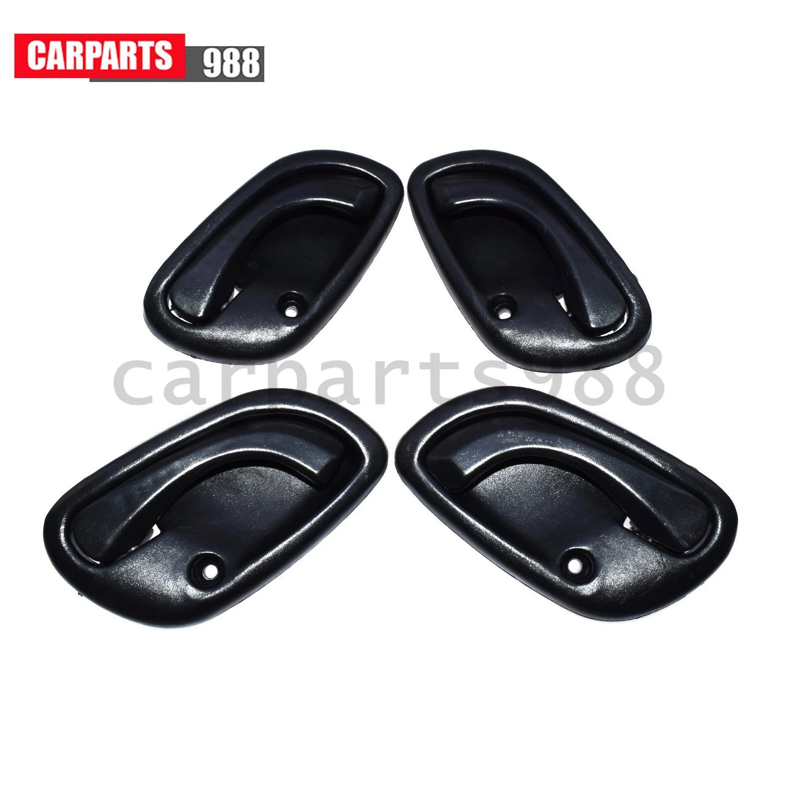 4Pcs Left Right Interior Door Handle Black For Chevy Tracker Suzuki Grand Vitara 6B93BC-57
