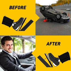 [Silver] Non Slip Automatic Gas Brake Foot Pedal Pad Cover Car Auto Accessories 6B93BC-57
