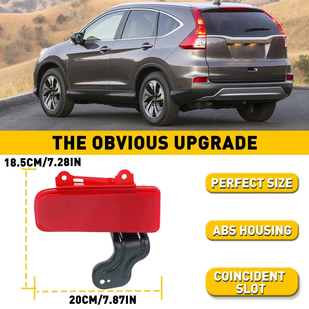 For Honda CRV CR-V 2015 2016 Driver Left Rear Reflector Bumper Light Marker Case 6B93BC-57