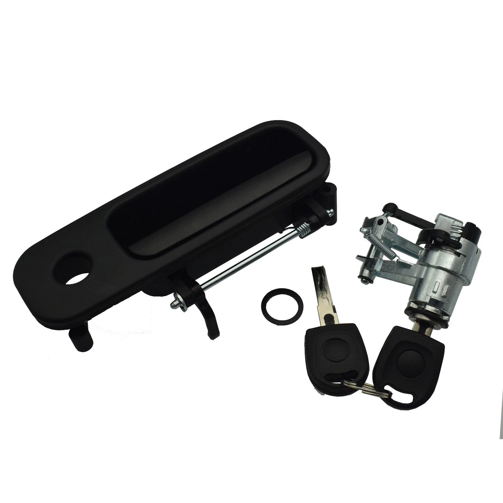 Tailgate Handle & Boot Lock Barrel 2 Keys for VW Golf Polo Lupo T5 Seat Arosa 6B93BC-57