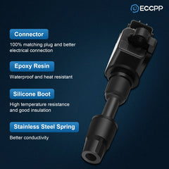 ECCPP 8 Ignition Coils For V8 4.1L Infiniti For Q45 1997 1998 1999 2000 20001 ECCPP