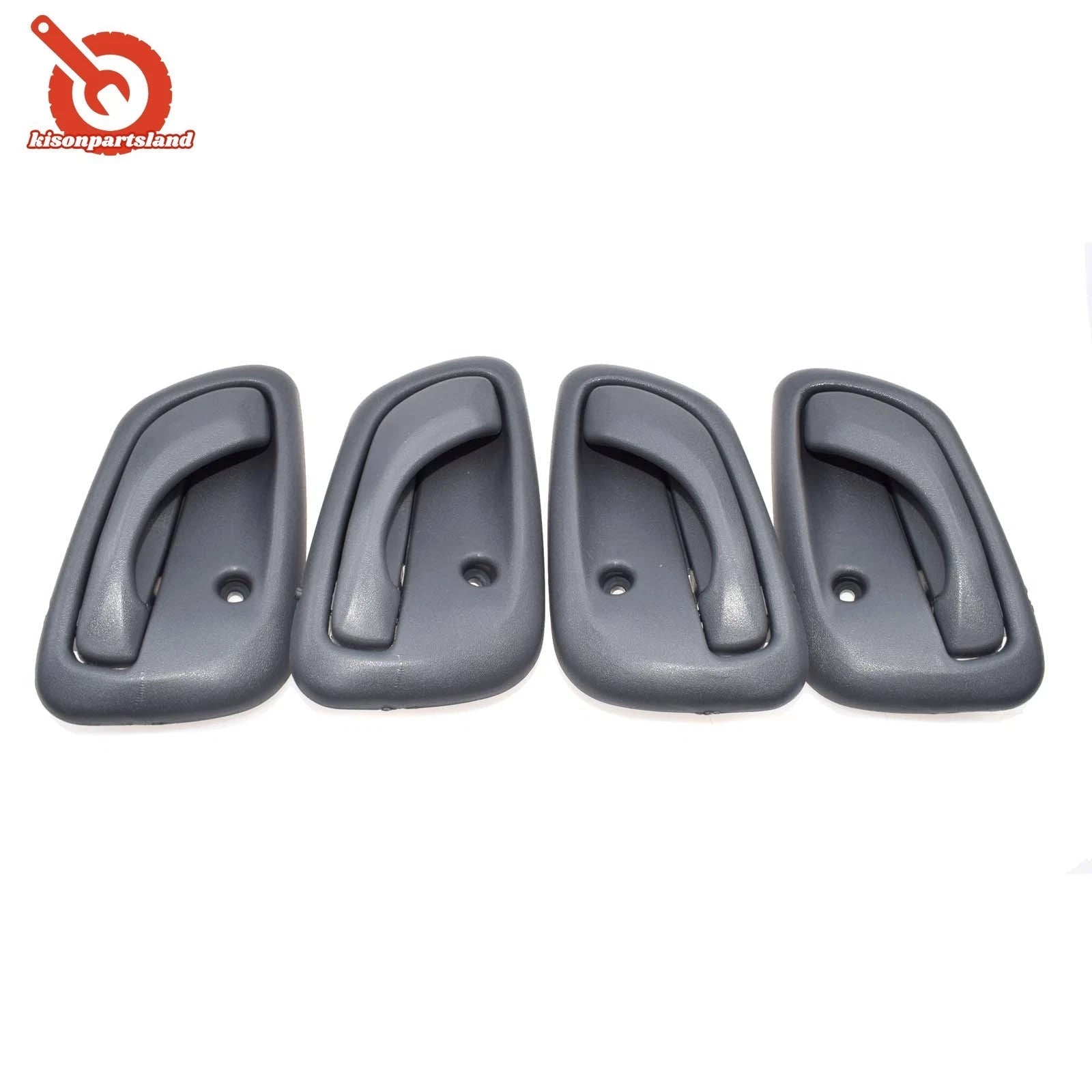 4PCS Grey For 99-04 Chevy Tracker Door Handles Interior Right & Left Side Inside 6B93BC-57