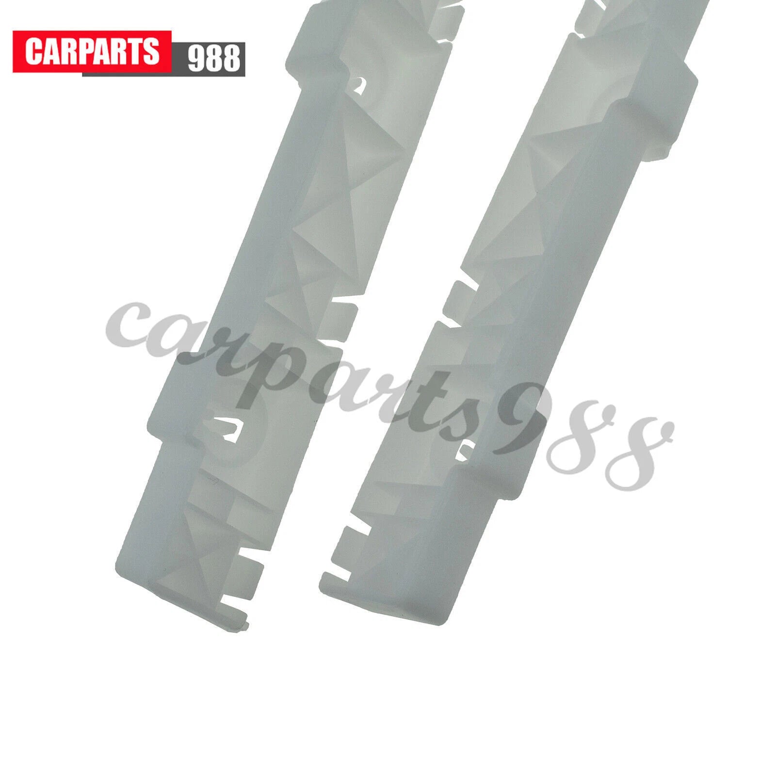 Pair LH RH Front Bumper Bracket for Mitsubishi Lancer 2008-17 6400F549 6400F550 6B93BC-57