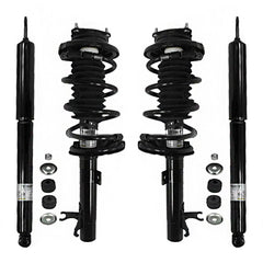 Front & Rear Complete Strut Assembly Shock Kit for 2000-2005 Ford Focus 6B93BC-57