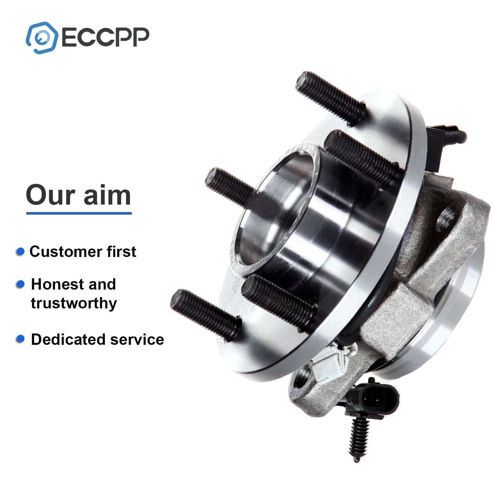 1Pc Wheel Hub Bearing Front RWD For Chevrolet Blazer GMC Jimmy 1998-2004 5 Lug 6B93BC-57