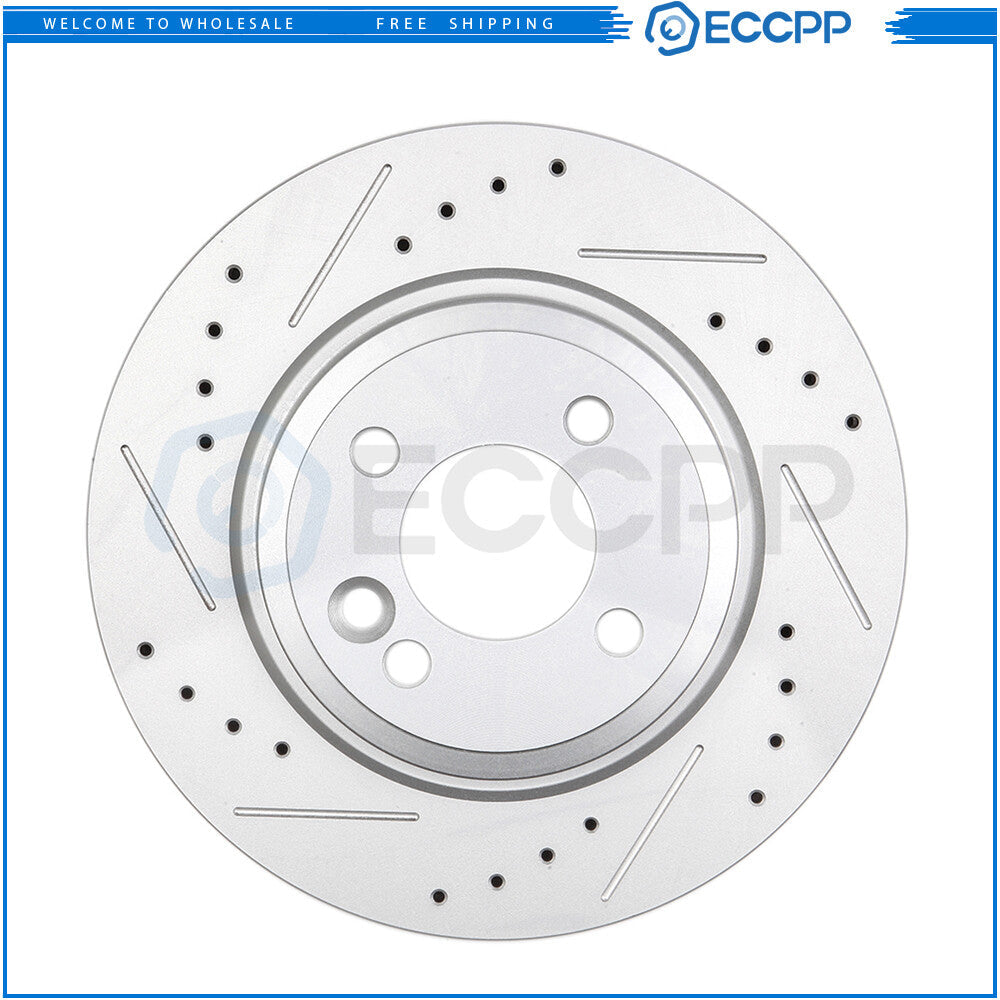 Front Rear Brake Rotors + Ceramic Pads for 2002 2003 2004 2005 2006 Mini Cooper 6B93BC-57