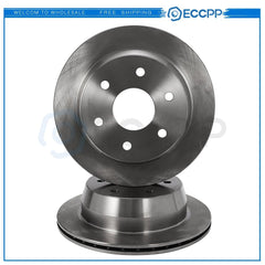 2 Rear Brake Rotors For Chevy Tahoe Astro GMC Safari Yukon XL 6B93BC-57