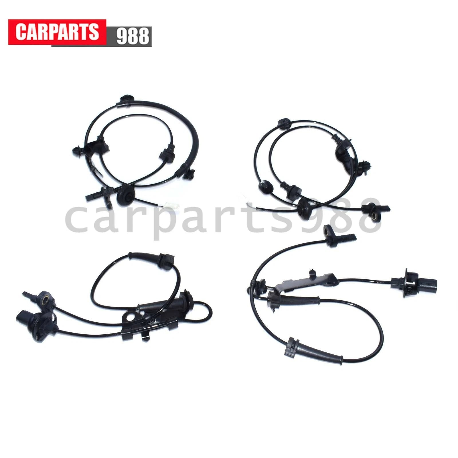 4Pcs Front Rear LH RH ABS Wheel Speed Sensor For Honda Fit Insight CR-Z City 6B93BC-57