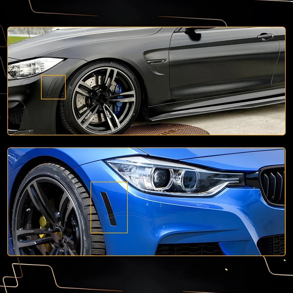 2x Smoke Front Bumper Side Marker Reflector For BMW F30 F32 M Sport F32 F33 F36 6B93BC-57