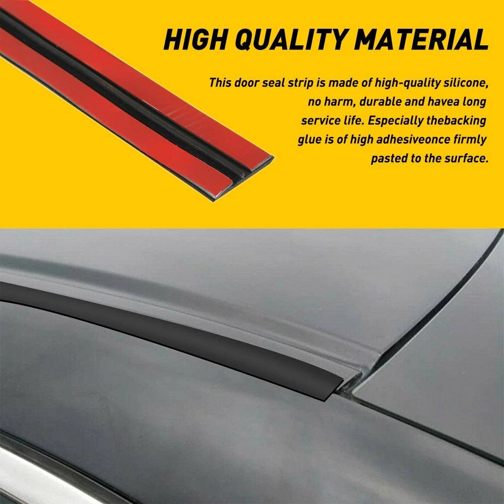 10FT Car Rubber Front Rear Windshield Panel Seal Strip Sealed Moulding Trim EOA 6B93BC-57