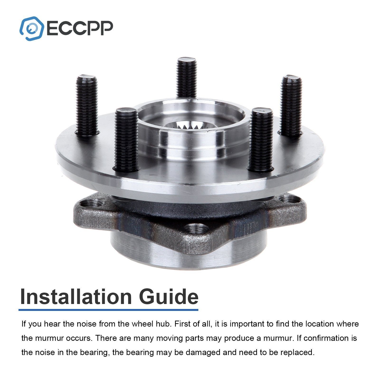 1Pc Wheel Hub Bearing Front For Chrylser Sebring Dodge Stratus Coupe 2-Door Only 6B93BC-57