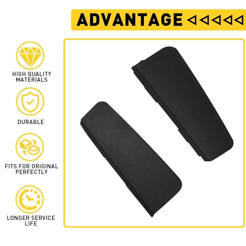Left+Right Front Lower Tow Hook Cover For Toyota 2019-23 RAV4 OE#52438-0R901 EOA 6B93BC-57
