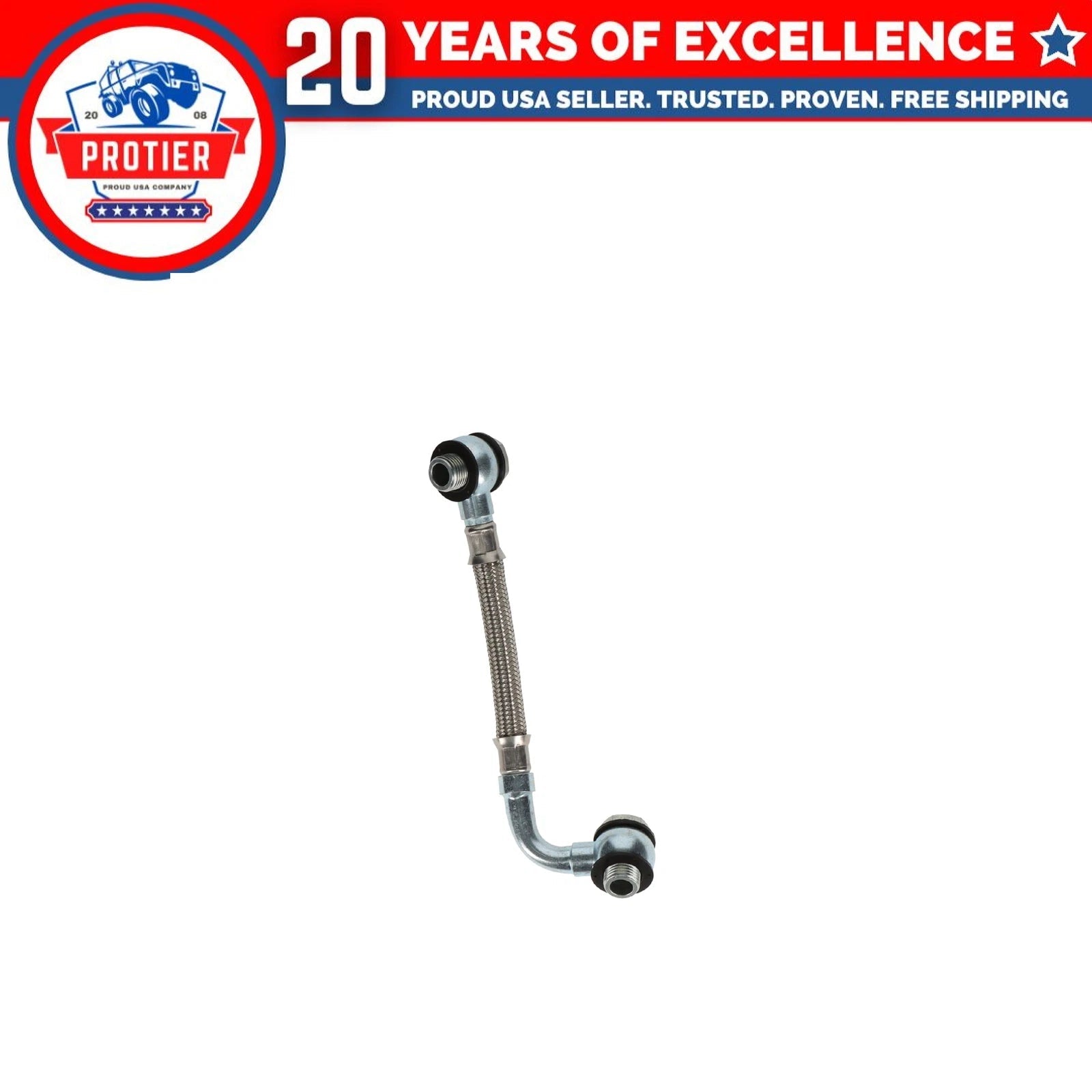 Return Turbocharger Oil Supply Line Fits RAM 2500 3500 4500 (Medium/Heavy 6B93BC-57