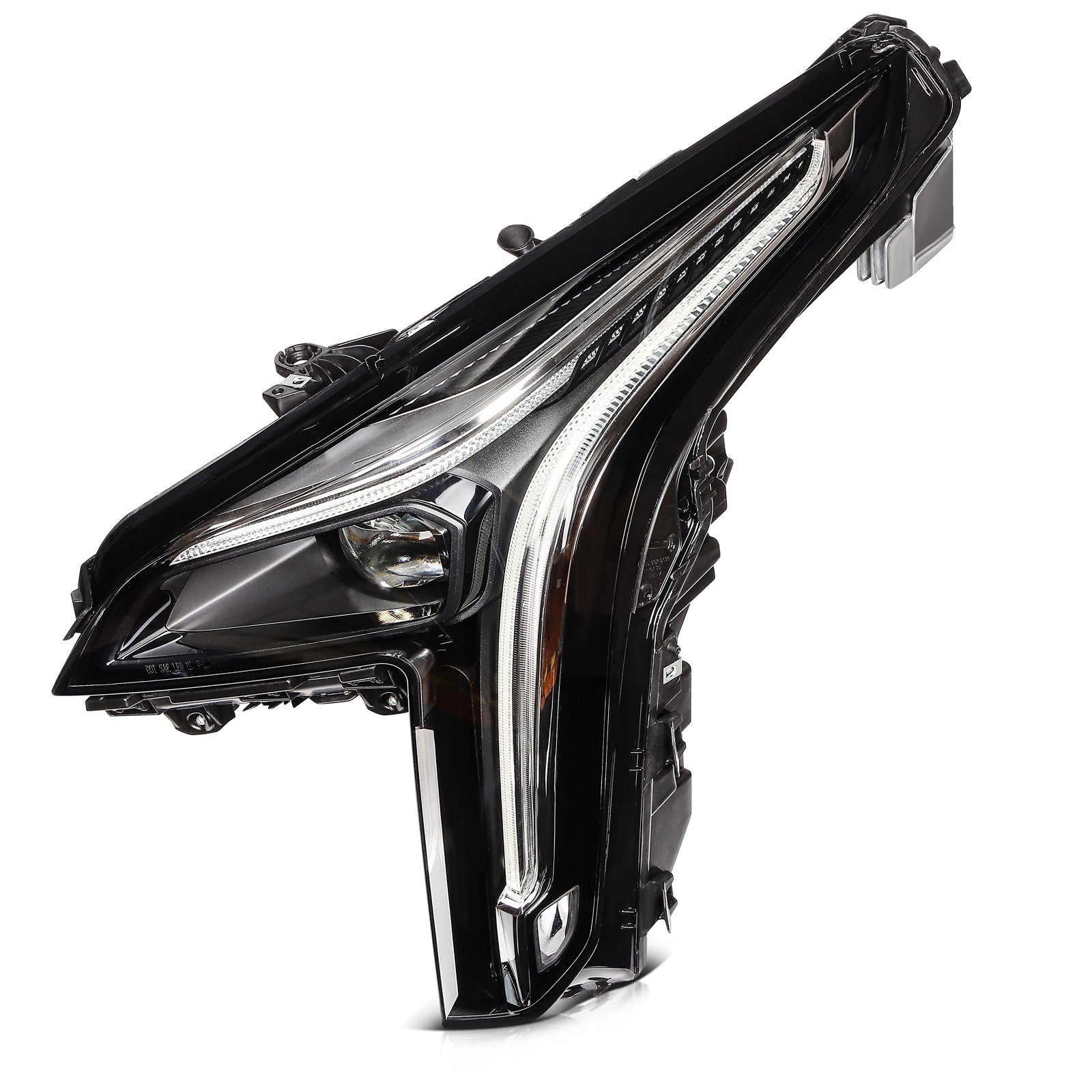 Headlights Assembly For 2019 2020 2021 Cadillac XT4 2.0L Left Side w/LED DRL 6B93BC-57