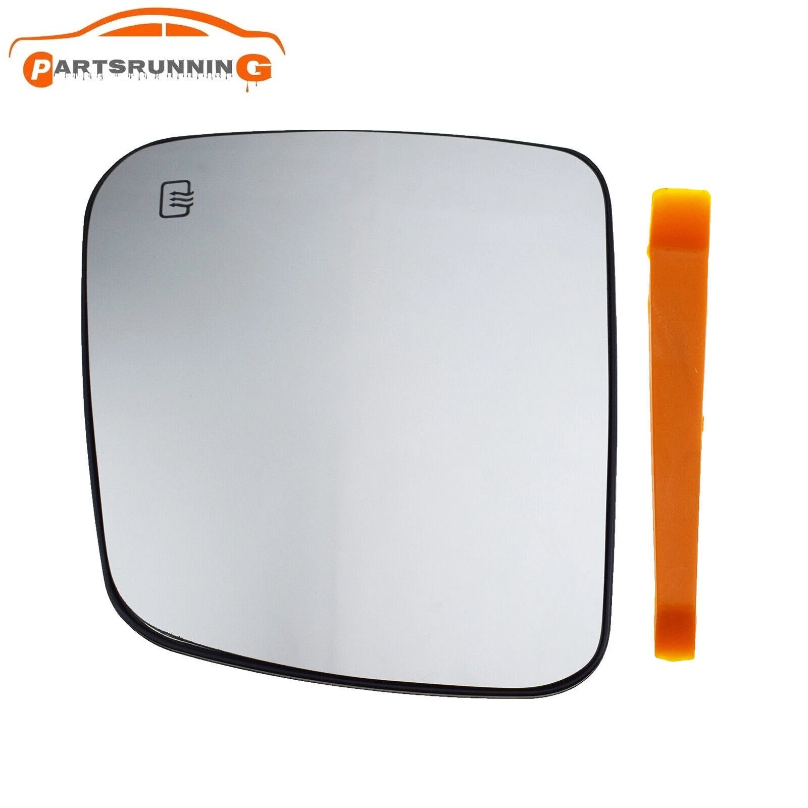For Jeep Grand Cherokee Dodge Durango 2011-22 Mirror Glass Heated Driver Side LH 6B93BC-57
