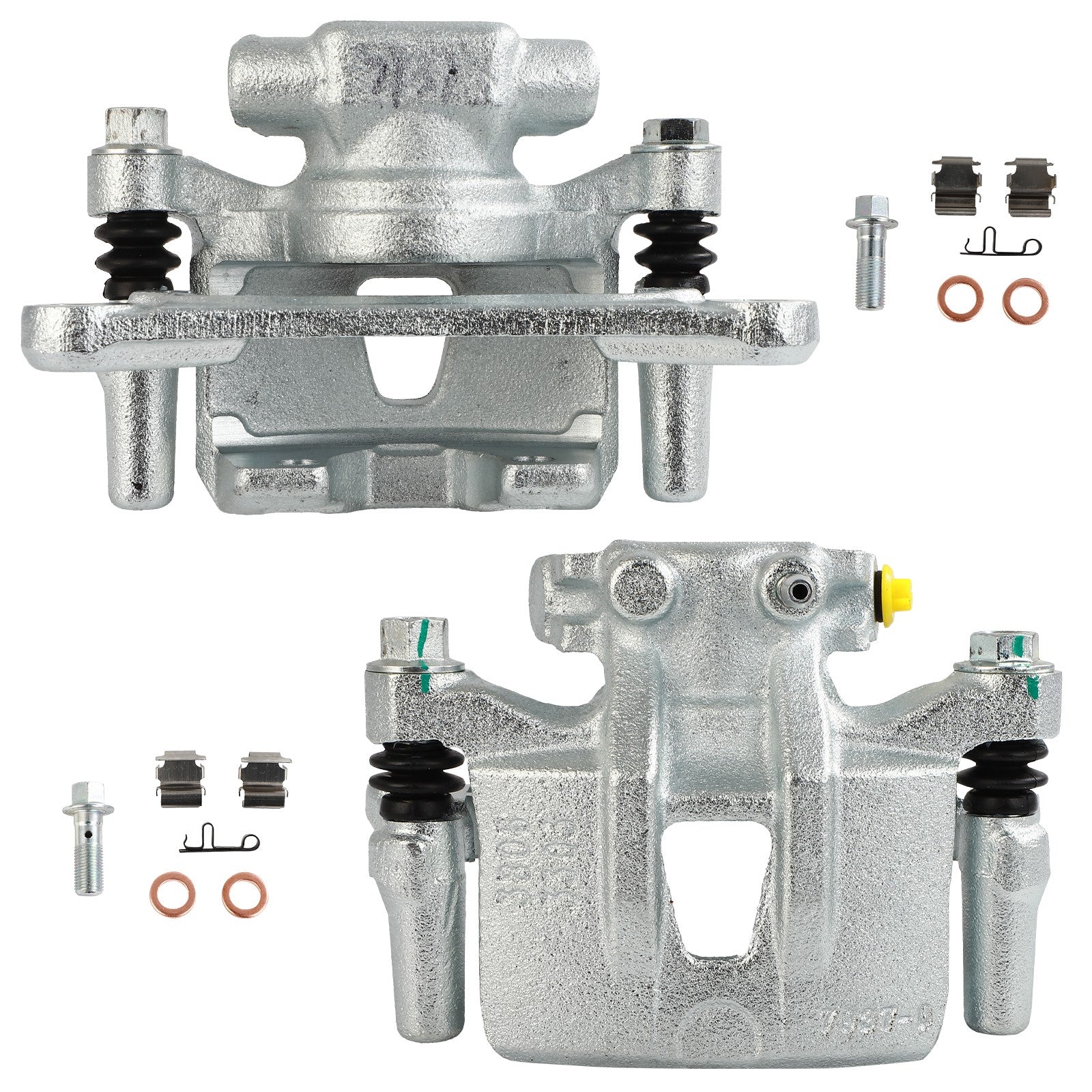 Rear Left Right Brake Calipers 2Pcs For 2004-2008 2010-2011 Mitsubishi Endeavor MITSUBISHI