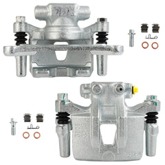 Rear Left Right Brake Calipers 2Pcs For 2004-2008 2010-2011 Mitsubishi Endeavor MITSUBISHI