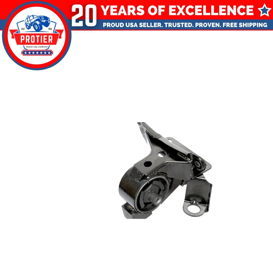 Front Engine Motor & Trans Mount 2PCS Set for 2005-2006 Nissan X-Trail 2.5L 6B93BC-57