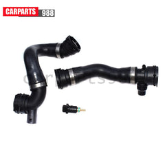 Upper + Lower Radiator Hose & Sensor For BMW 128i 325i 325xi 328i 17127531581 6B93BC-57