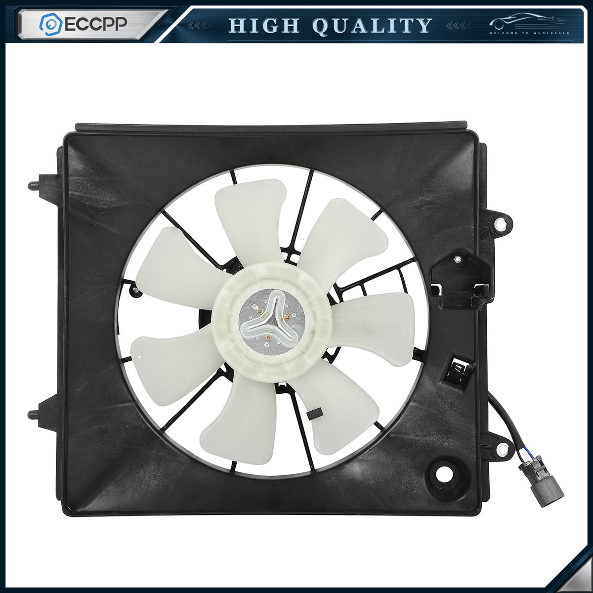 A/C Condenser Cooling Fan Assembly For 2007 2008 2009 Honda Cr-V 610820