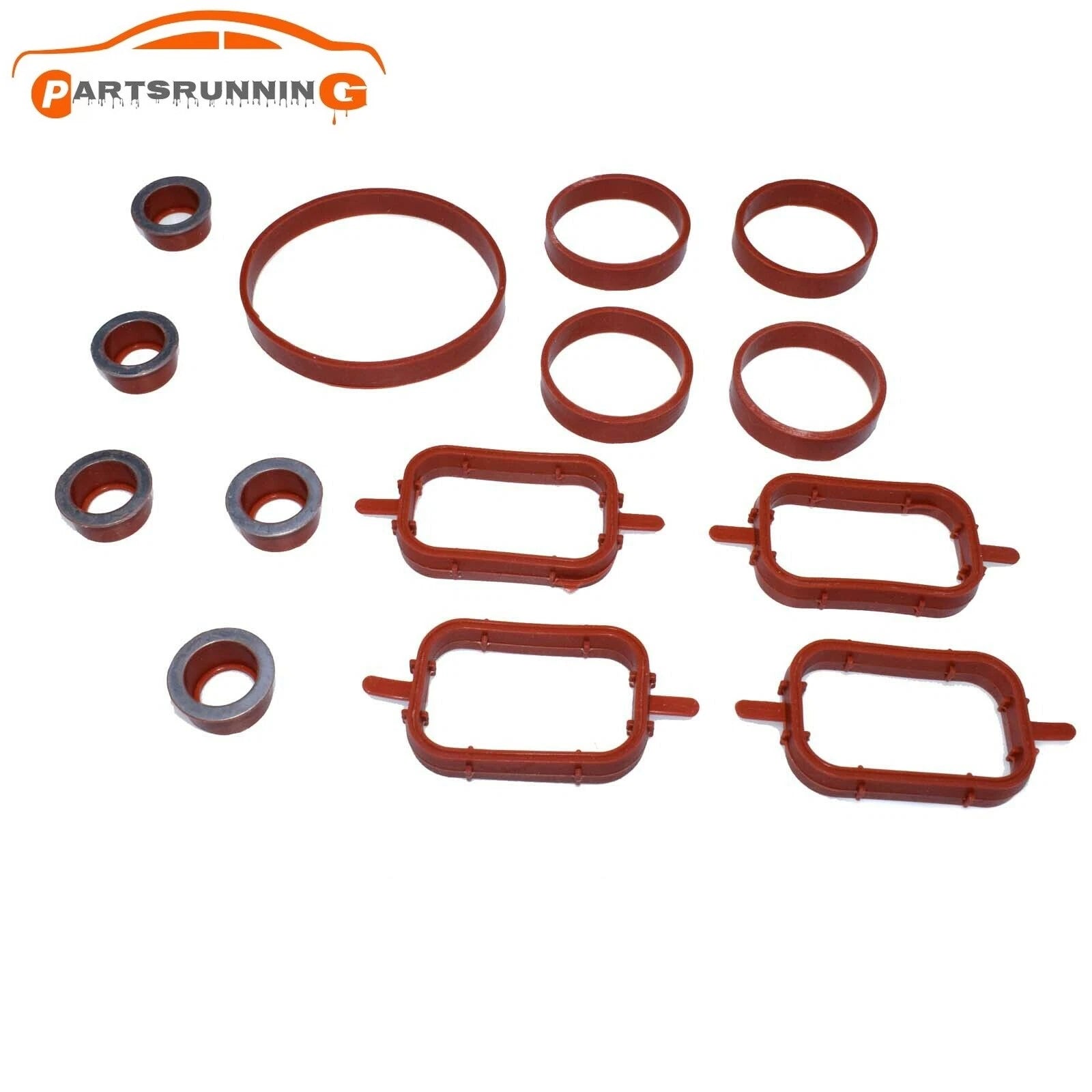 Intake Manifold Seal Gasket Kit 11612246945 For BMW E53 E61 E63 E70 E83 X3 X5 X6 6B93BC-57