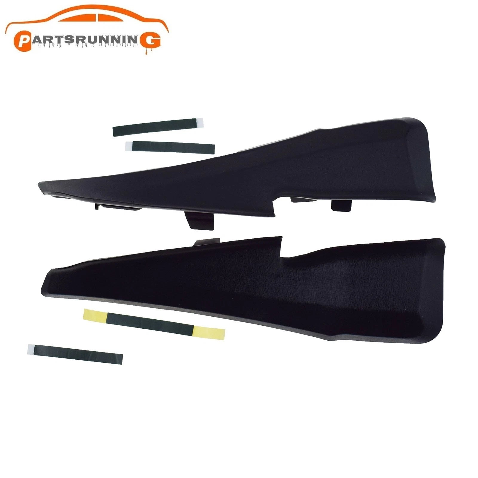 Pair Front Windshield Wiper Side Cowl Trim Cover For Peugeot 208 2008 96748542XT 6B93BC-57