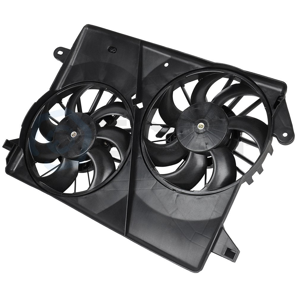 Radiator Condenser Cooling Fan Assembly For 2008 2009 2010 Dodge Challenger 6B93BC-57
