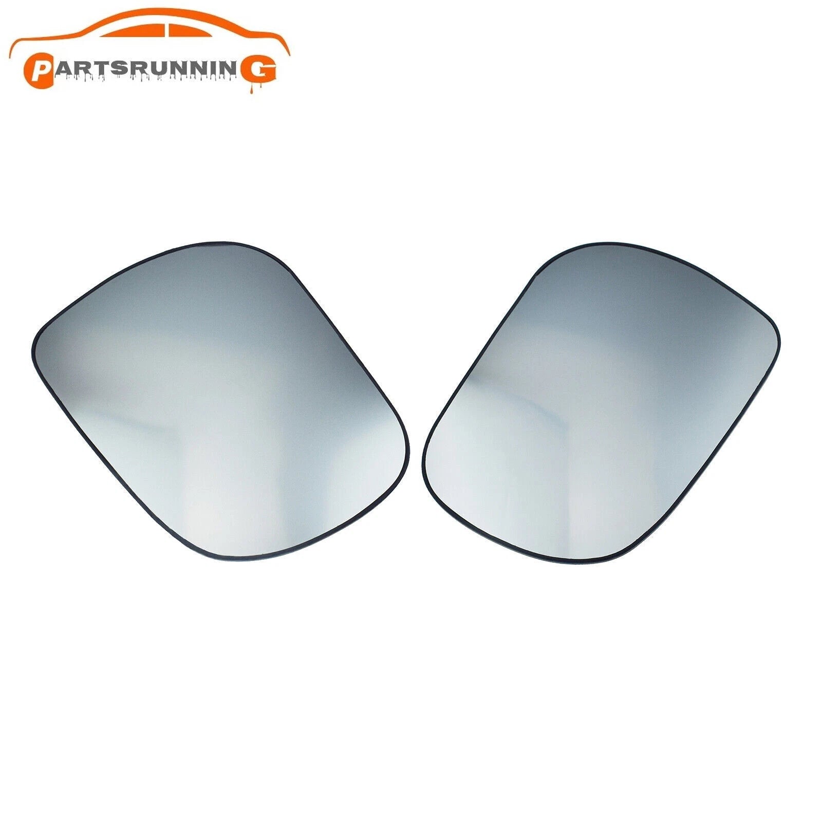 Pair LH&RH Car Side Heated Mirror Glass w/ Backing for Toyota RAV4 2006-2012 6B93BC-57