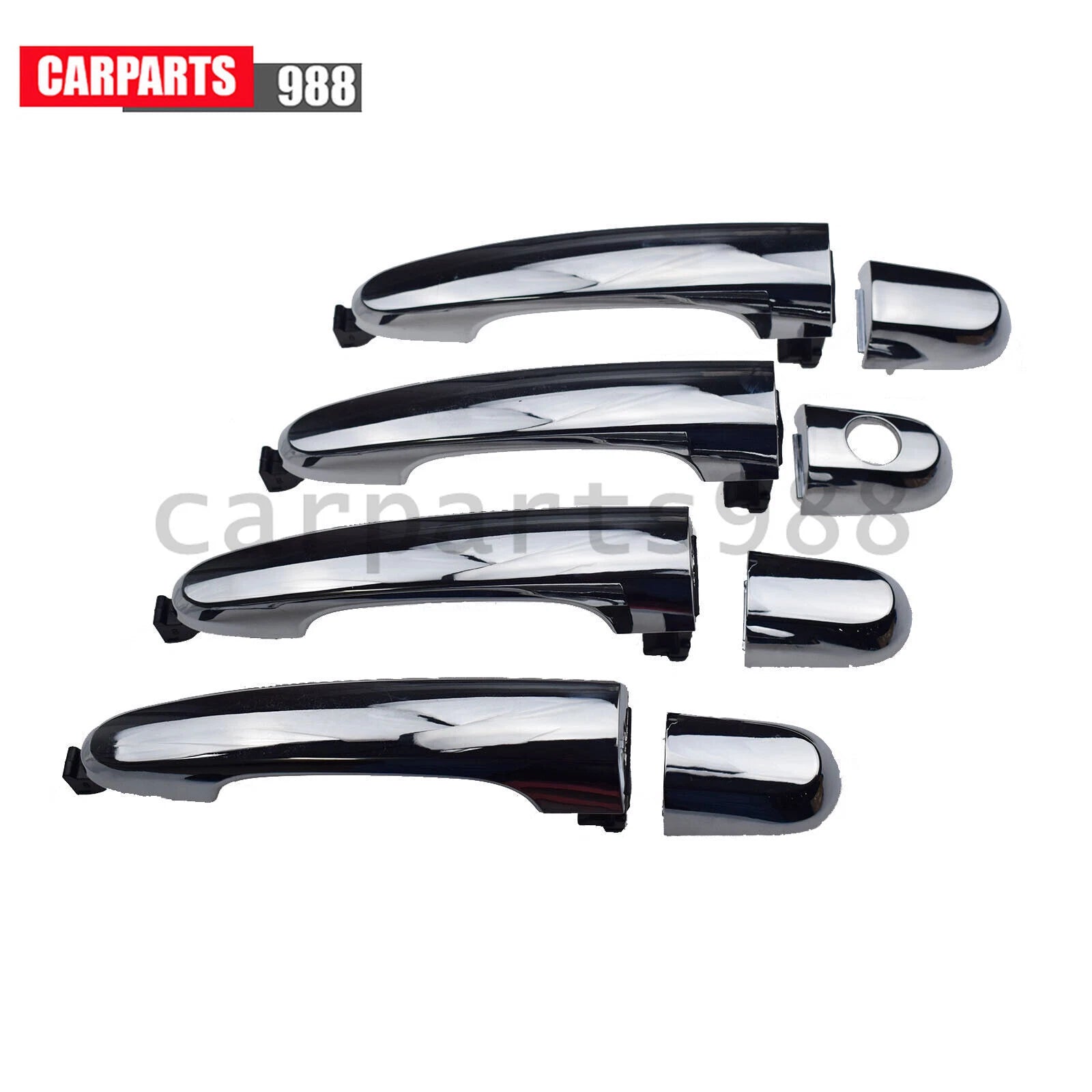 Chrome Exterior Door Handle Front Rear LH RH For 2011-15 Kia Sorento 826512P010 6B93BC-57