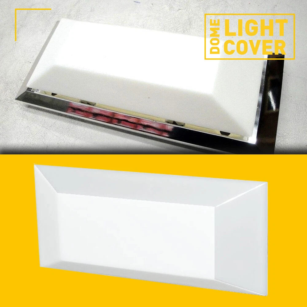 For 1975-1979 Ford F150 F250 Truck Dome Light Plastic Replacement Len Cover EOA 6B93BC-57