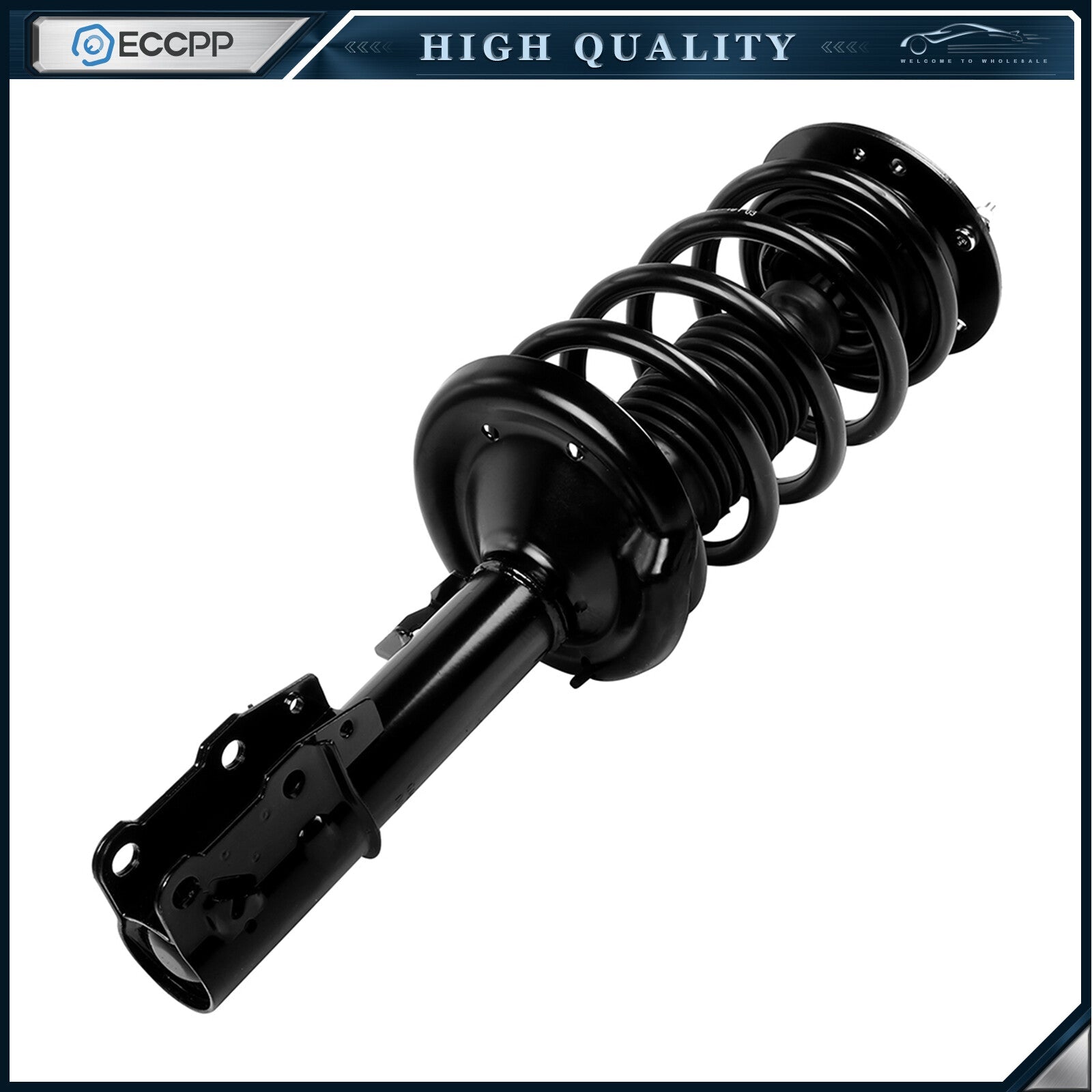 2Pcs For Chevrolet Malibu Pontiac G6 Complete Front Struts with Springs & Mounts 6B93BC-57