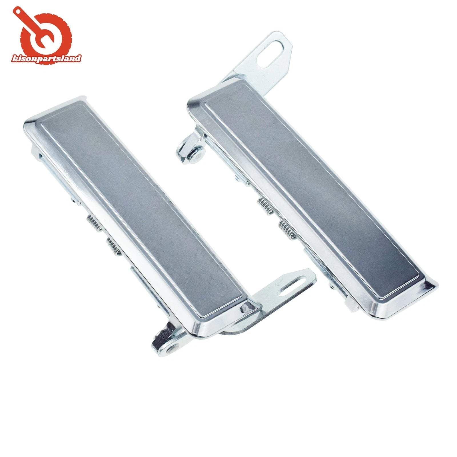 Pair FOR Toyota Land Cruiser BJ40 FJ55 1975-84 Outside Door Handle Metal Chrome 6B93BC-57