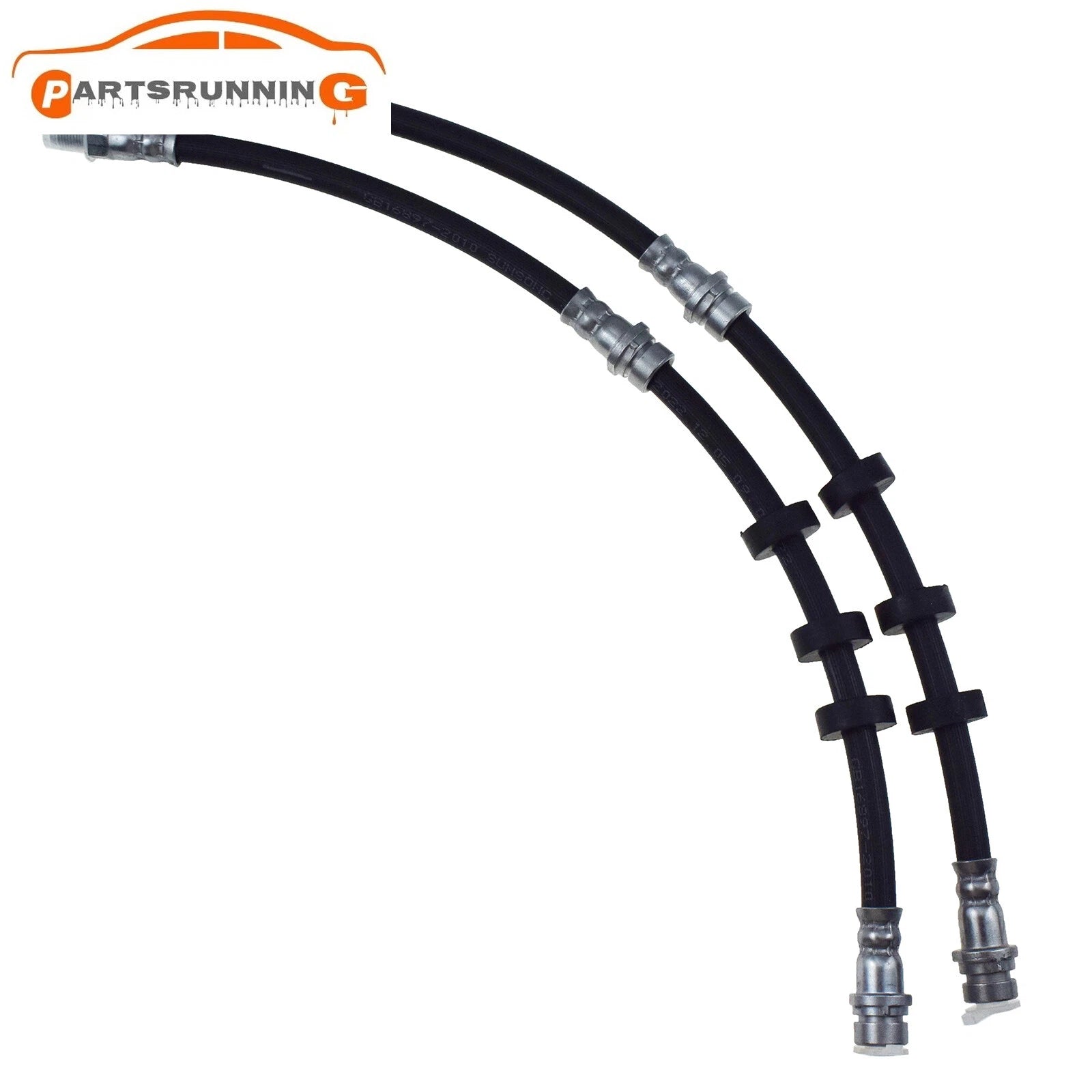 Front Left & Right Brake Hydraulic Hose for Ford Escape Mazda Tribute Mercury 6B93BC-57