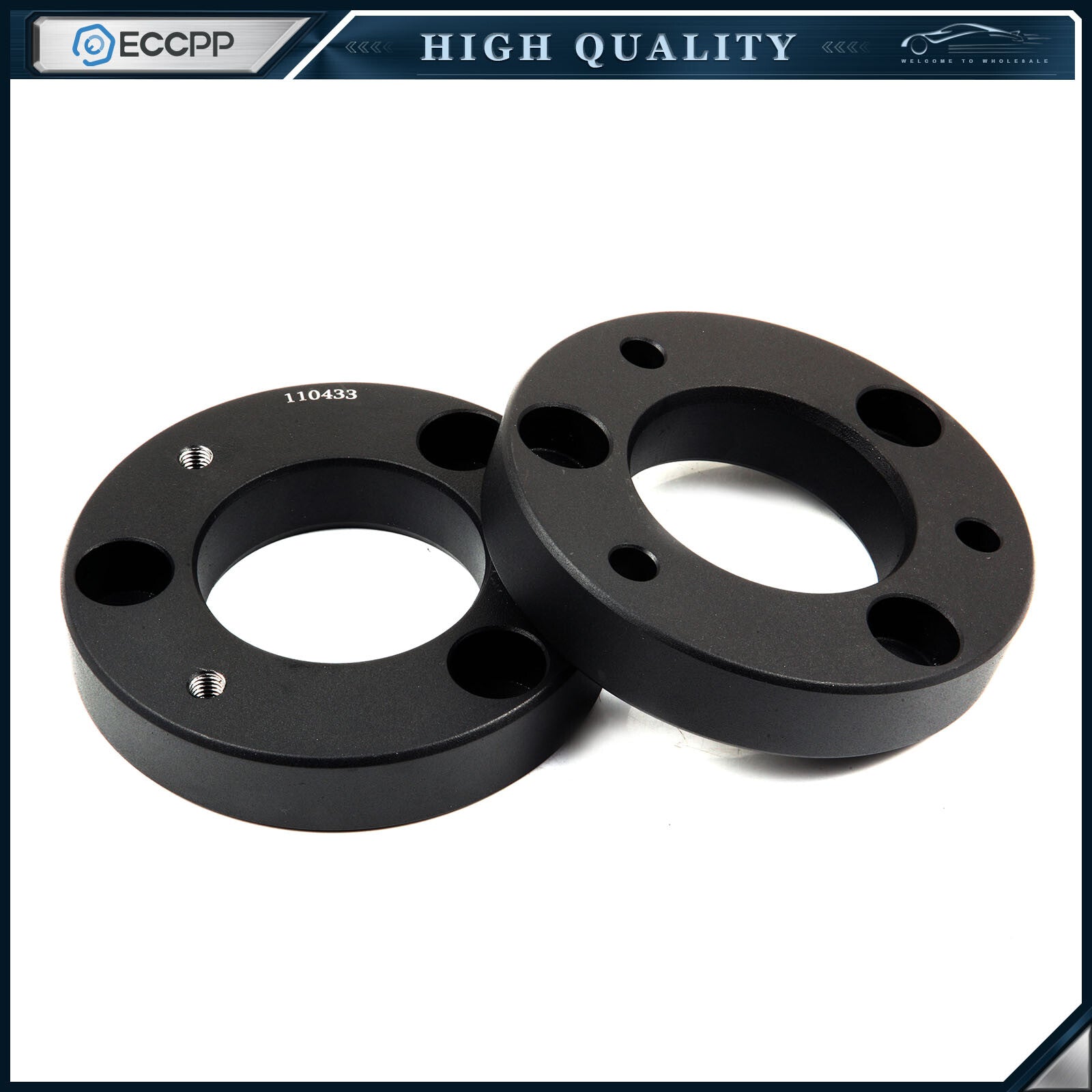 1.5" Front Leveling Lift Kit & Front Complete Struts For 2009-2013 Ford F150 2WD 6B93BC-57