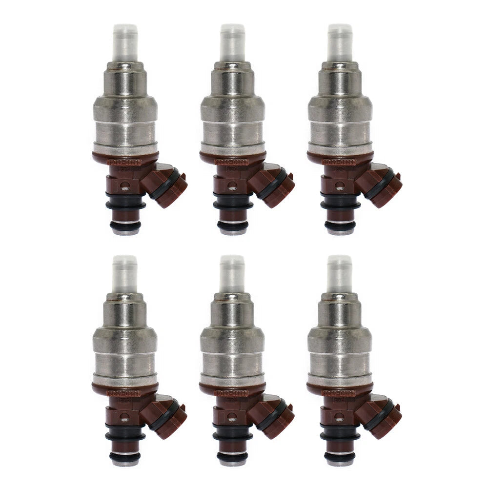6pcs Fuel Injectors 23250-35040 For Toyota 4Runner Pickup T100 3VZE 3.0L V6 6B93BC-57