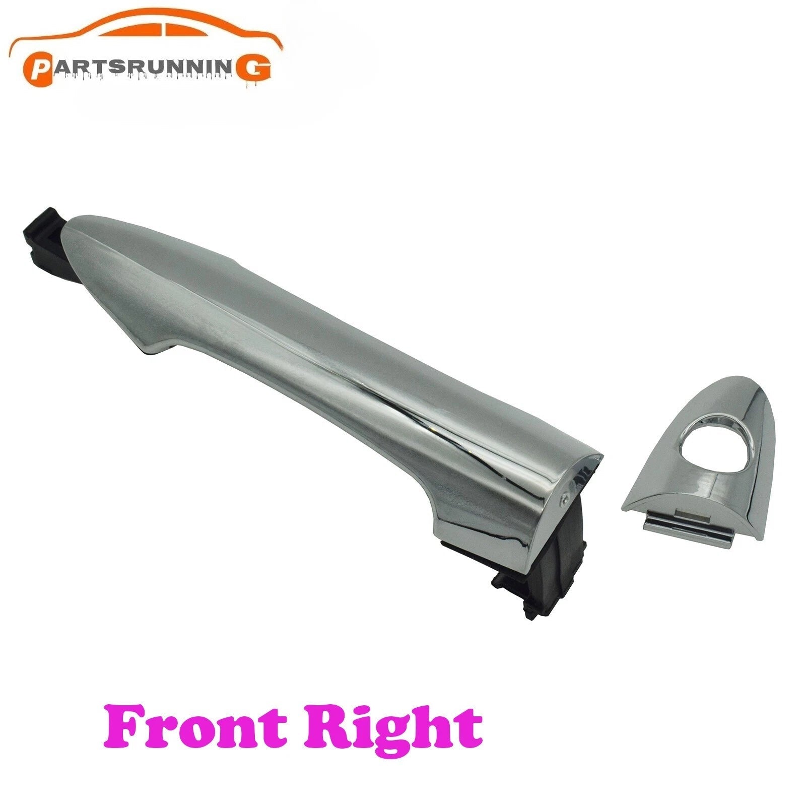 Front Passenger Right Side Chrome Door Outer Handle For Kia Picanto 2011-2016 6B93BC-57
