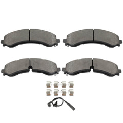 For 20-24 Chevy GMC Sierra Silverado 2500 3500 Front Semi-Metallic Brake Pads 6B93BC-57