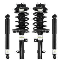 Front & Rear Complete Strut Assembly Shock Kit for 2006-2007 Ford Focus 6B93BC-57
