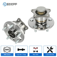 2 Pcs Wheel Hub Bearings Rear For Toyota Camry Avalon Solara Lexus ES300 W/ ABS 6B93BC-57