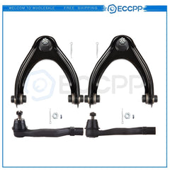 4pcs For 1996-2000 Honda Civic Acura Front Ball Joint Control Arm Tie Rod End 6B93BC-57