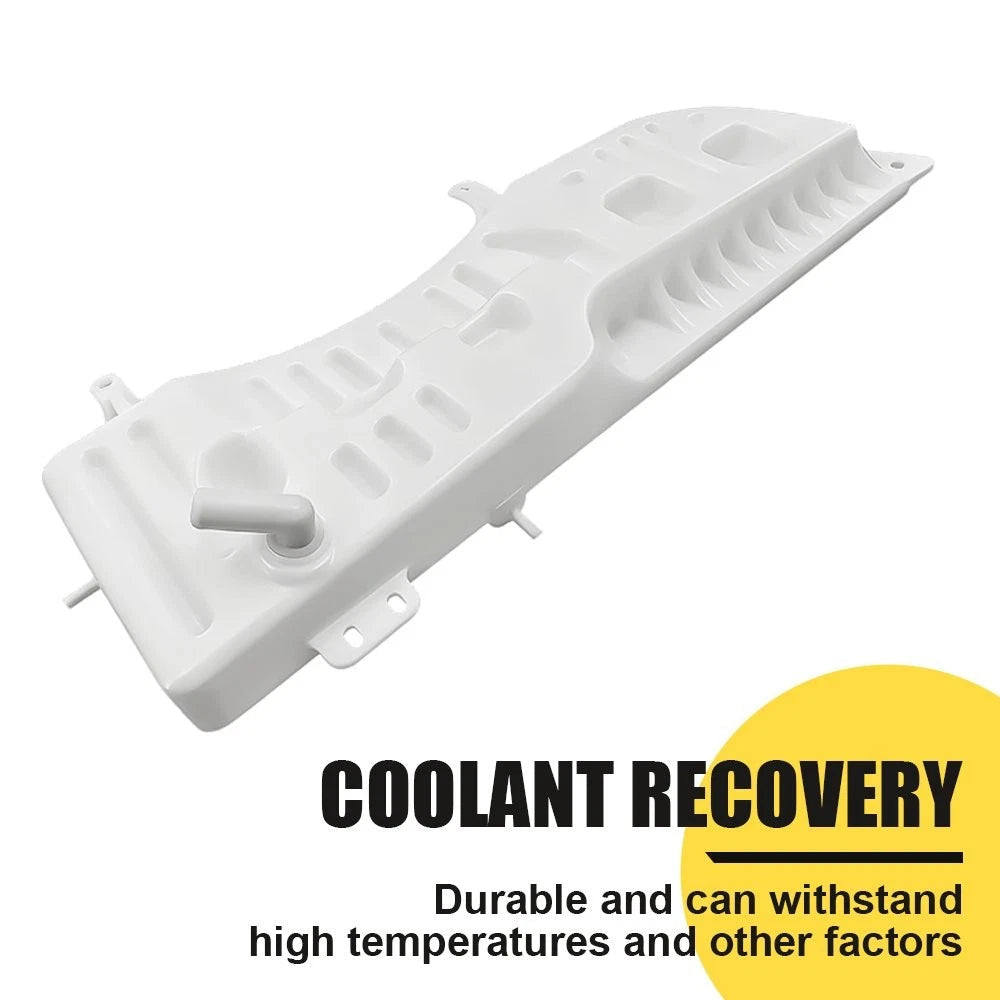 Recovery Overflow Coolant Tank White For 2000-05 Ford F650 F750 F81Z-8A080-AA EA 6B93BC-57