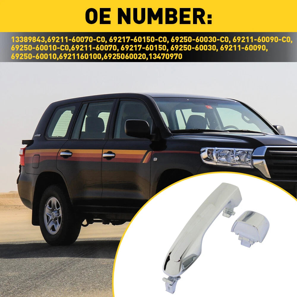 Outside handle door FIT Toyota 4Runner 2010-2016 Lexus GX460 rear left or right 6B93BC-57
